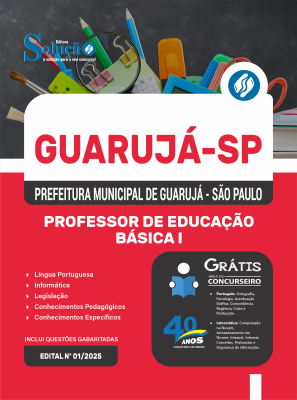 Apostila Prefeitura de Guarujá - SP 2025 - Professor de Educação Básica I - Imagem 3