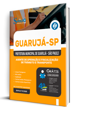 Apostila Prefeitura de Guarujá - SP 2025 - Agente de Operação e Fiscalização de Trânsito e Transporte - Imagem 2