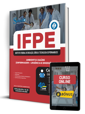 Apostila IFPE 2025 - Ambiente e Saúde (Enfermagem - Urgência e Emergência) - Imagem 1