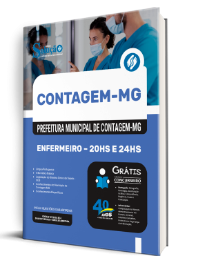 Apostila Prefeitura de Contagem - MG 2025 - Enfermeiro - 20hs e 24hs - Imagem 2
