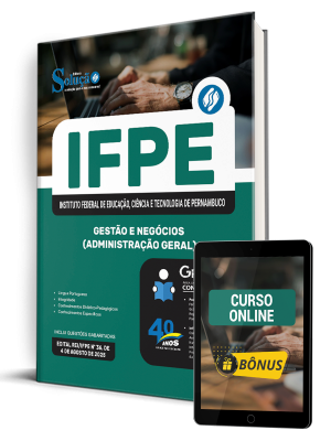 Apostila IFPE 2025 - Gestão e Negócios (Administração Geral) - Imagem 1