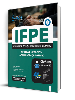 Apostila IFPE 2025 - Gestão e Negócios (Administração Geral) - Imagem 2