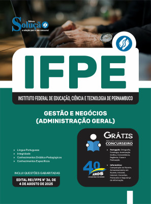 Apostila IFPE 2025 - Gestão e Negócios (Administração Geral) - Imagem 3