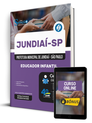 Apostila Prefeitura de Jundiaí - SP 2025 - Educador Infantil - Imagem 1