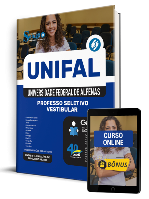 Apostila UNIFAL 2025 - Processo Seletivo Vestibular - Imagem 1