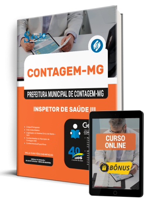 Apostila Prefeitura de Contagem - MG 2025 - Inspetor de Saúde III - Imagem 1
