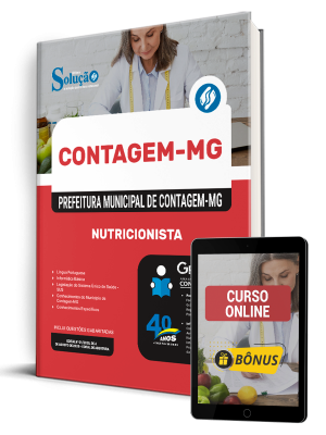 Apostila Prefeitura de Contagem - MG 2025 - Nutricionista - Imagem 1