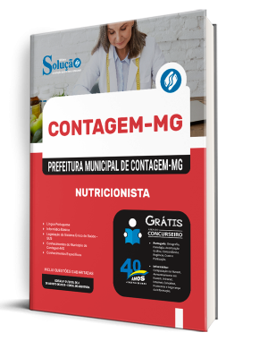 Apostila Prefeitura de Contagem - MG 2025 - Nutricionista - Imagem 2