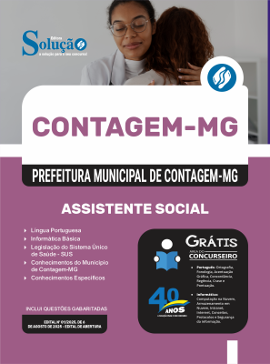 Apostila Prefeitura de Contagem - MG 2025 - Assistente Social - Imagem 3
