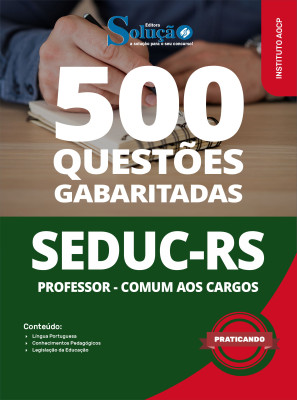 Caderno de Questões SEDUC-RS - Professor - Comum aos Cargos - 500 Questões Gabaritadas - Imagem 2