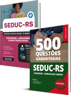 Combo SEDUC-RS - Professor - Linguagens e suas Tecnologias - Imagem 1
