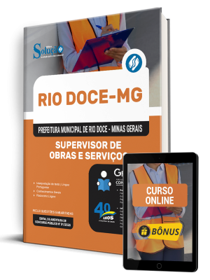 Apostila Prefeitura de Rio Doce-MG 2025 - Supervisor de Obras e Serviços - Imagem 1