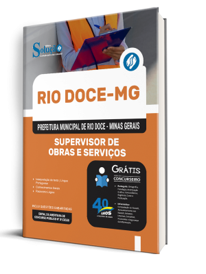 Apostila Prefeitura de Rio Doce-MG 2025 - Supervisor de Obras e Serviços - Imagem 2