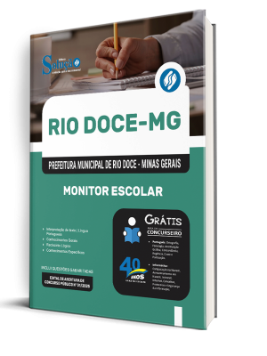 Apostila Prefeitura de Rio Doce-MG 2025 - Monitor Escolar - Imagem 2