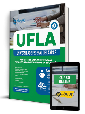 Apostila UFLA 2025 - Assistente em Administração - Técnico-Administrativos em Educação - Imagem 1