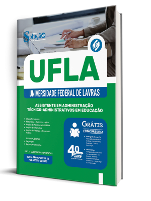 Apostila UFLA 2025 - Assistente em Administração - Técnico-Administrativos em Educação - Imagem 2