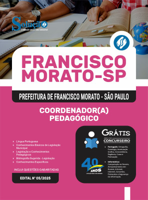 Apostila Prefeitura de Francisco Morato - SP 2025 - Coordenador(a) Pedagógico - Imagem 3