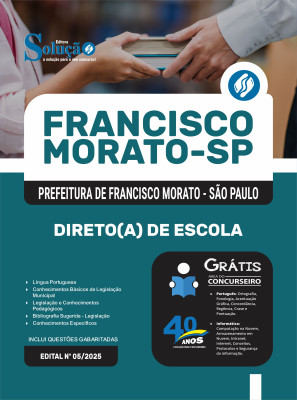 Apostila Prefeitura de Francisco Morato - SP 2025 - Diretor(a) de Escola - Imagem 3