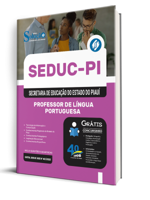 Apostila SEDUC-PI 2025 - Professor de Língua Portuguesa - Imagem 2