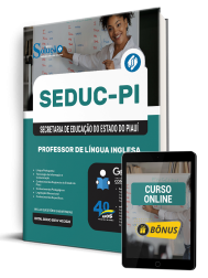 Capa Apostila SEDUC-PI 2025 - Professor de Língua Inglesa