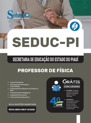 Apostila SEDUC-PI 2025 - Professor de Física - Imagem 3