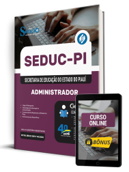 Capa Apostila SEDUC-PI 2025 - Administrador