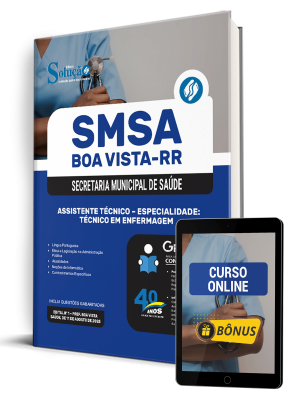 Apostila SMSA Boa Vista-RR 2025 - Assistente Técnico - Especialidade: Técnico em Enfermagem - Imagem 1