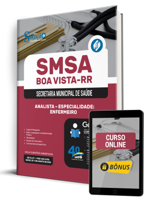 Apostila SMSA Boa Vista-RR 2025 - Analista - Especialidade: Enfermeiro - Imagem 1