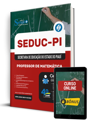 Apostila SEDUC-PI 2025 - Professor de Matemática - Imagem 1