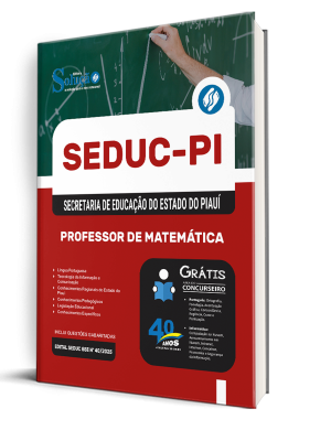 Apostila SEDUC-PI 2025 - Professor de Matemática - Imagem 2