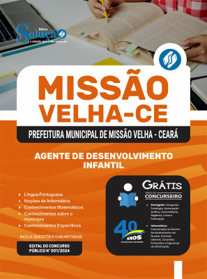 Apostila Prefeitura de Missão Velha - CE 2025 - Agente de Desenvolvimento Infantil - Imagem 3