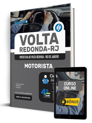 Apostila Prefeitura de Volta Redonda - RJ 2025 - Motorista - Imagem 1