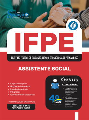 Apostila IFPE 2025 - Assistente Social - Imagem 3