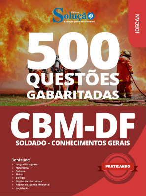 Caderno de Questões CBM-DF - Soldado - Conhecimentos Gerais - 500 Questões Gabaritadas - Imagem 2