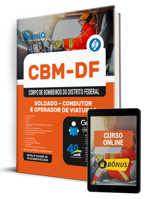 Apostila CBM-DF 2025 - Soldado - Condutor e Operador de Viaturas - Imagem 1