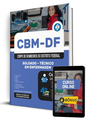 Apostila CBM-DF 2025 - Soldado - Técnico em Enfermagem - Imagem 1