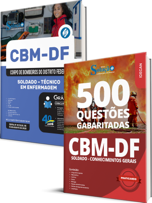 Combo CBM-DF - Soldado - Técnico em Enfermagem - Imagem 1