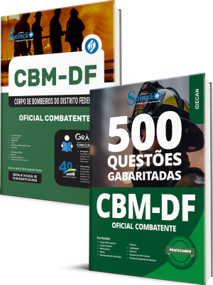 Combo CBM-DF - Oficial Combatente - Imagem 1