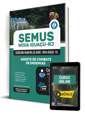 Apostila SEMUS Nova Iguaçu 2025 - Agente de Combate de Endemias - Imagem 1
