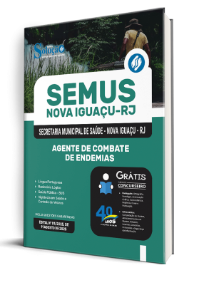 Apostila SEMUS Nova Iguaçu 2025 - Agente de Combate de Endemias - Imagem 2