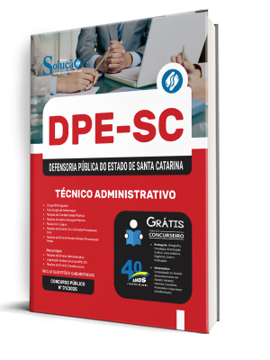 Apostila DPE-SC 2025 - Técnico Administrativo - Imagem 2