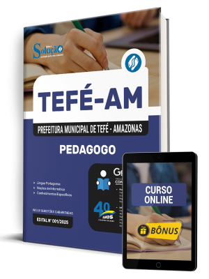 Apostila Prefeitura de Tefé - AM 2025 - Pedagogo - Imagem 1