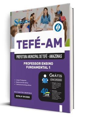 Apostila Prefeitura de Tefé - AM 2025 - Professor Ensino Fundamental 1 - Imagem 2