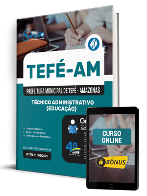 Apostila Prefeitura de Tefé - AM 2025 - Técnico Administrativo (Educação) - Imagem 1