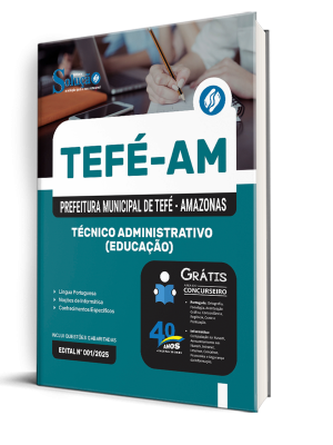 Apostila Prefeitura de Tefé - AM 2025 - Técnico Administrativo (Educação) - Imagem 2