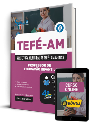 Apostila Prefeitura de Tefé - AM 2025 - Professor de Educação Infantil - Imagem 1