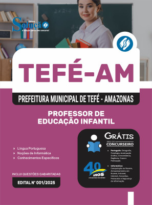 Apostila Prefeitura de Tefé - AM 2025 - Professor de Educação Infantil - Imagem 3