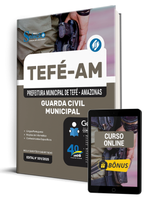 Apostila Prefeitura de Tefé - AM 2025 - Guarda Civil Municipal - Imagem 1
