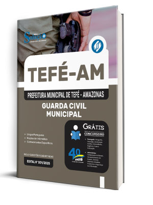 Apostila Prefeitura de Tefé - AM 2025 - Guarda Civil Municipal - Imagem 2