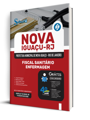 Apostila Prefeitura de Nova Iguaçu - RJ (SEMUS Nova Iguaçu) 2025 - Fiscal Sanitário - Enfermagem - Imagem 2